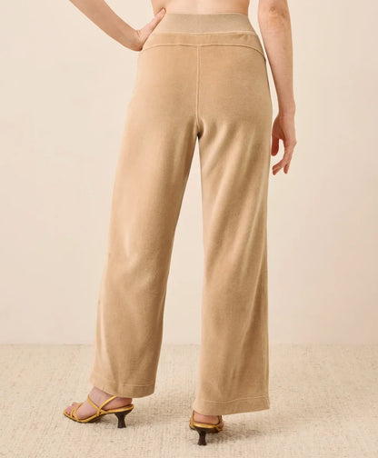 clearance pure velour wide leg pant