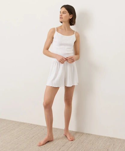 clearance pointelle short