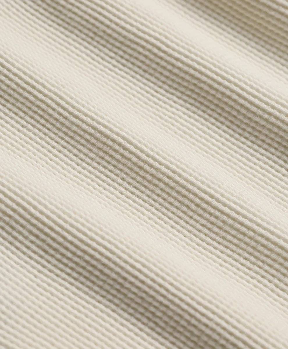clearance thermal waffle henley pullover